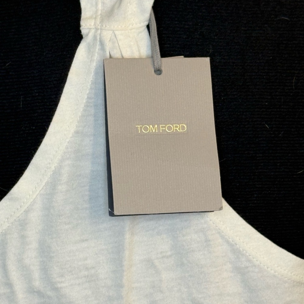 Tom Ford Cream Tank Top for Women